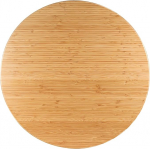 Lazy Susan Bambusest lauaplaat Large 25" koos metallist p&ouml;&ouml;rleva riistvaraga