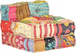 YuMeng Modular Pouffe, p&otilde;randakohvri, Patchwork tool, Mini diivan, diivan, magamistool, Patchwork kangas