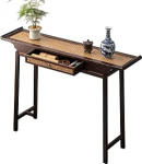 LUNAIZHUO Konsolentisch Schmal, Pers&ouml;nlicher Altartisch mit Schubladen, Chinesischer Stil f&uuml;r die Wohnkultur im Wohnzimmer, Arbeitszimmer Oder Flur