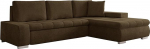 Mirjan24 Elegante Diivan Orkan Mini mit Schlaffunktion und Bettfunktion, Eckcouch Ecksofa mit Bettkasten, Diivan L-Sofa Gro&szlig;e, Ottomane Universal (Wave 09)