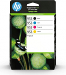 HP 953 Multipack (sinine/punane/kollane/must) originaalprinterikassetid HP Officejet Pro 7720, 7730, 7740, 8210, 8710, 8715, 8720, 8725, 8730, 8740 jaoks.