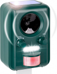 Voss.sonic 2000 ultrasonic repellent, solar powered and flash against cats, dogs, martens, animal repellent, cat repellent, dog repellent, marten repellent; German manufacturer