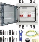 &Uuml;lelaine kaitse PV, &Uuml;lelaine kaitse PV s&uuml;steem, piksekaitse PV, DC &Uuml;lelaine kaitse PV 1000V / 40A, PV &uuml;henduskarp 2 sisse 2 v&auml;lja, Solar &uuml;hendus kasti, Isolator l&uuml;liti Solar IP65 veekindel