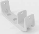 VANA SPP059, 40 mm, aluminium, white, 1 piece, ceiling and wall mount with attachment, awning combination bracket