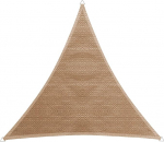 Windhager Capri kolmnurkne markiis 4 x 4 m (v&otilde;rdhaarne), p&auml;ikesekaitse aeda ja terrassile, UV- ja ilmastikukindel, pilliroog