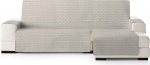 Eysa Mist Diivan &uuml;berwurf, pol&uuml;ester, C/1 beige-grau, Chaise Longue 290 cm. Geeignet f&uuml;r Sofas von 300 bis 350 cm.