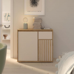 Forte Eliston kapp 90, kaasaegne rippkapp, 2 ust, 1 sahtli, elutuba, magamistuba, Mauvella tammepuidust kaunistus, Kashmir Beige, 89 cm lai x 81,7 cm k&otilde;rge x 41,5 cm