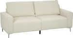 HOMCOM 3-kohaline diivan, diivan k&auml;etugedega, seljapadi, elutoa diivan n&ouml;&ouml;rkattega, vedrustusega, paksult polsterdatud diivan elutuppa, magamistuppa, 193 x 77 x 80 cm, kreemikasvalge