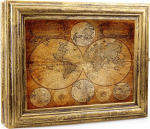 Puidust v&otilde;tmekapp seinakapp koos v&otilde;tmehoidjaga seinakorraldaja v&otilde;tme hoiustamiseks v&otilde;tmekapp Vintage Look puidust v&otilde;tmekapp