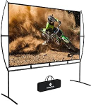 Kangasprojektor 266 x 150 cm (120 tolli) 16:9 mobiilne projektoriekraan Lihtne montaaž ja kasutamine Sobib kodukino ja v&auml;litingimustes kasutamiseks (120)