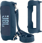 co2CREA Silikoonist kandekott JBL Flip 7 traadita kaasaskantavale Bluetooth-k&otilde;larile, ainult kandekott