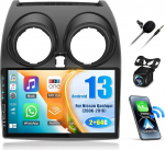 SIXWIN 2+64G Android 13 autoraadio Nissan Qashqai J10 2006-2016 koos Carplay/Android Auto/Mirrorlinkiga, 9-tolline mahtuvuslik puuteekraan toetab WiFi/GPS/FM/Bluetooth/SWC