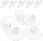 HEALEEP 12 x iminapakettide klambrid, silikoonist kaablihoidja seinale, tugev kleepuvus, korduvkasutatav korraldaja j&otilde;uluvalgustuse, k&ouml;&ouml;gi, kontori ja muu jaoks