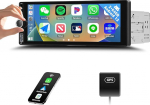 Android 13 2 + 64GB 1 DIN autoraadio koos Carplay, Android auto, MP5 m&auml;ngija, 6,86-tolline HD puuteekraaniga karastatud klaasist autoraadio m&auml;ngija Bluetooth, FM / RDS, EQ WLAN, GPS, SWC, Mirror Linkiga