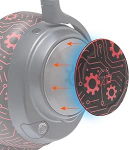 WC k&uuml;lgplaadid Arctis Nova k&otilde;rvaklappidele Wicked Cushions | Sobib Arctis Nova Pro Wireless/Pro Wired/Nova Elite/Nova 7 / 7X / 7P jaoks | Techne