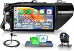 4G+128G juhtmevaba Carplay Android autoraadio Toyota Hilux Pick Up AN120 2015-2020 jaoks