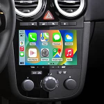 Android 15 Autoradio Opel Meriva Corsa Zafira Vivaro Antara, 8-tuumaline 4+64 GB, Wireless Carplay, Android Car, autoraadio koos navigatsiooniga, Bluetooth, WLAN, DSP, USB, RDS