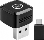 CarPlay traadita adapter, 2 in 1 traadita CarPlay adapter WiredCarPlay aufWireless, Plug & Play, Schnelle und Stable Mini USB Android AutoAdapter f&uuml;r iOS 10+/Android 11+ Autos