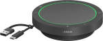 Jabra Speak2 40 kaasaskantav k&auml;ed-vabad telefonik&otilde;ne, 4 m&uuml;rasummutusmikrofoni, 50 mm lairibak&otilde;lar, lairibaheli, USB-A ja USB-C MS Teams sertifikaadiga, tumehall