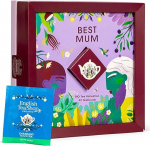 ETS Premium Organic Tea kinkekomplekt "Best Mum" | 32 teekotti (4 sorti) stiilses kinkekomplektis | Ideaalne emale, vanaemale s&uuml;nnip&auml;evaks, emadep&auml;evaks, j&otilde;uludeks.