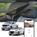 Fitcamx Dash Cam 4K &uuml;hildub Ford Ranger 2019 2020 2021 2022 ja Puma 2020-2023, integreeritud OEM autokaamera, UHD 2160P video, WiFi ja rakendus, loop-salvestus, G-sensor, WDR, Plug & Play, 64 GB kaart