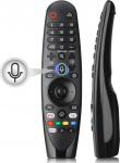 LG kaugjuhtimispuldi jaoks LG Magic Remote Original, &uuml;hildub AKB75855501 MR19BA MR20GA MR21GA MR22GN MR23GA puldiga ja h&auml;&auml;lefunktsiooniga.