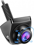 OBEST 1080P tagurduskaamera auto tagurduskaamera, 360 &deg; + 45 &deg; reguleeritav veekindel tagurduskaamera, 170 &deg; laia nurga 12V-24V &ouml;ise n&auml;gemise tagurduskaamerad veoautodele, maasturitele, haagissuvilatele, kaubikutele, pikapile