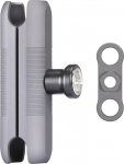 FANAUE Double Socket Arm, mis &uuml;hildub RAM Mounts 1-tollise kuuli ja mootorratta jalgrattatelefoni hoidjaga, sobib k&otilde;igile t&ouml;&ouml;stusstandarditele 1 tolli / 25,4 mm / B-t&uuml;&uuml;pi kuuliadapter, alumiiniumist 3,7-tolline vargusevastane varustus