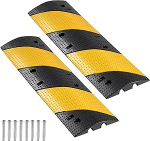 VEVOR 100cm kaablisild, 9979kg kandev&otilde;ime, 2-kanaliline kummist &uuml;lek&auml;igukaitse, komistuskate, p&otilde;randakatted, k&otilde;rgete l&auml;vepakete jaoks, kodu, kontor, ladu, 2-pakk