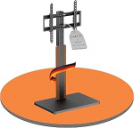 PureMounts TV St&auml;nder, Standfuss, Universal Fernsehst&auml;nder f&uuml;r 32 - 65 Zoll Samsung, LG, Philips, Panasonic uvm., Max. Vesa 400x400 & 40 kg, schwarz