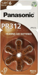 Panasonic PR312 (PR41) kuuldeaparaadi patareid Zinc Air 6 x 10 (60 tk)