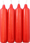 OLShop AG Pakend 5 Berliini kuuse k&uuml;&uuml;nlaid Punane Umbes 23 x 130 mm (5 x 4 tk) J&otilde;uluk&uuml;&uuml;nlad, p&uuml;ramiidk&uuml;&uuml;nlad, kuuse k&uuml;&uuml;nlad, advendik&uuml;&uuml;nlad