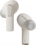 Sudio E3 White, In-Ear, True Wireless, veekindel, IPX4, Bluetooth v5.3, USB-C, 6 tundi m&auml;nguaega