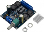 AZDelivery digitaalne v&otilde;imendusplaat, mis on &uuml;hilduv TPA3116D2 kahe kanaliga stereov&otilde;imendi, 2 x 50 W digitaalne stereoplaat 12 V 24 V k&otilde;larite ja DIY projektide jaoks, sisaldab e-raamatut