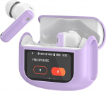 Puuteekraaniga Bluetooth-k&otilde;rvaklapid, k&otilde;rvaklapid, traadita Bluetooth 5.4 koos ANC+ENC m&uuml;rasummutusmikrofoniga, 48 tundi immersiivsed s&uuml;gavad bassik&otilde;rvaklapid 5 EQ-režiimiga, IP7 veekindlad k&otilde;rvaklapid, USB-C