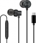 PALOVUE USB C k&otilde;rvaklapid, C-t&uuml;&uuml;pi magnetk&otilde;rvaklapid mikrofoniga, mis &uuml;hilduvad Samsung Galaxy S22 S21 Ultra S20 FE 10, Google Pixel 7 6 5, iPhone 15 seeria, One Plus 9 8 7, mustad