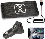 15 W juhtmevaba autolaadija auto libisemisvastane juhtmevaba laadimisalus koos PD40w QC3.0 juhtmevaba autolaadijaga, mis &uuml;hildub iPhone 15 14 13 12 11Pro Samsung S24 S23 S22 AirRPods - 1 m kaabel