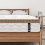 BedStory Mattress 140 x 190 cm Feather Memory Foam Hybrid Technology Multilayer Personalised Comfort Thickness 22 cm