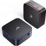 ACEMAGICIAN AK1PRO Mini PC N5105 2.9GHz 16GB RAM 512GB SSD M.2 Micro lauaarvuti, 4K UHD, WiFi, Gigabit Ethernet, HDMI X 2 &auml;ri, kodukino, W11 Pro