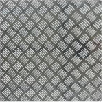 Alumiinium-Riffelblech, 1060 alumiiniumisulamist teemant ruuduline plaat 1.5mm mitu suurust CNC laser l&otilde;igatud (200x400x1.5mm)