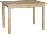 k koma Solid Pine Dining Table Painted Pine - Durable Protective Layer 80 x 100 cm