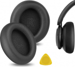 Geekria QuickFit asendusk&otilde;rvapadjad, mis &uuml;hilduvad Anker Soundcore Life Q30 Soundcore by Anker Life Q35 k&otilde;rvaklappidega, k&otilde;rvapadjad (must)