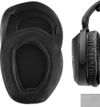 GEEKRIA Elite asenduslammaste k&otilde;rvapadjad k&otilde;rvapadjad Sennheiser RS 195/185/175/165, HDR195/185/175/165 k&otilde;rvaklappidele - mustad