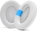 WC Freeze QC Ultra - Wicked Cushions'i Bose QuietComfort Ultra Gen 1 & Gen 2 k&otilde;rvapadjadega &uuml;hilduv jahutusgeel | Hingav kangas, eriti paks ja jahe | Valge suitsu