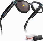 Prillid HD kaamera 12MP prillid AI Port Dual Core protsessor AI assistent reaalajas t&otilde;lkimiseks WiFi Bluetooth Smart Glasses