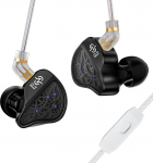 Yinyoo CCZ CZ10 IEMs Gaming koos mikrofoniga 4BA + 1DD In-Ear Monitor, HiFi juhtmega k&otilde;rvaklapid 10mm Dual Magnetic PET Driveriga, Gaming Earphones koos eemaldatava 2-poldilise kaabliga