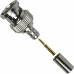 BW 30 x BNC MALE CRIMP-ON CRIMP ON CONNECTORS PLUGS RG59 CCTV DVR