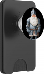 Toller Weihnachtsmann in Ritterr&uuml;stung f&uuml;r Fantasy-Liebhaber PopSockets PopWallet f&uuml;r MagSafe