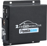 Mobiilne auto DVR Factory Mini AHD TVI DVR auto veoauto s&otilde;iduki videosalvestuse toetuseks 2CH Mini CVBS 8MP AHD TVI kaamera / HDMI / kaugjuhtimispuldiga