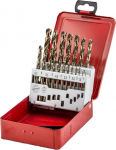 fischer 96350 HSS-Co Metal Drill Bit DIN338 1-10 543329 Neutral Estuche Brocas Cobalto 19 Unidades